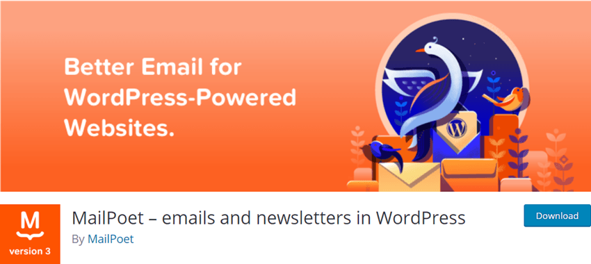 MailPoet – emails and newsletters in WordPress