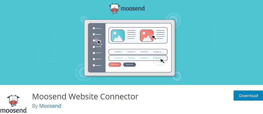 Moosend Website Connector