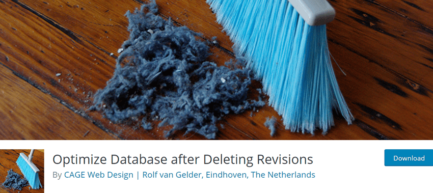 Optimize Database after Deleting Revisions