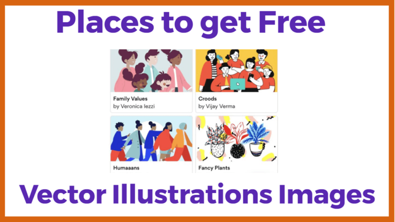 Places to get Free Vector Illustrations Images