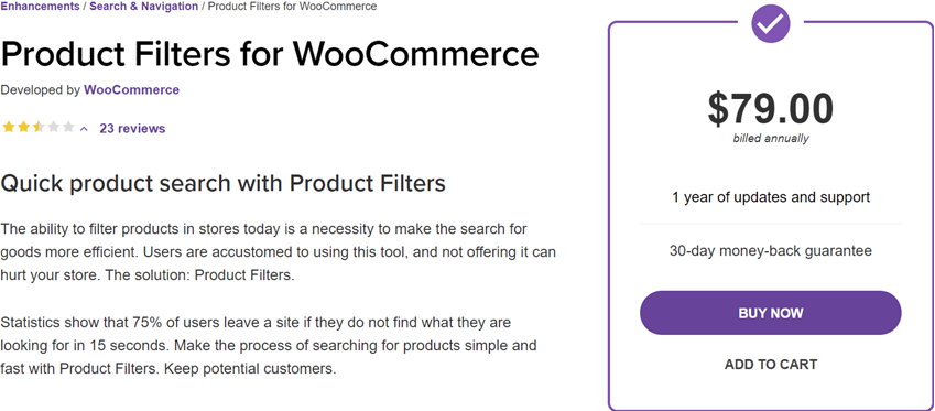 Product Filters for WooCommerce