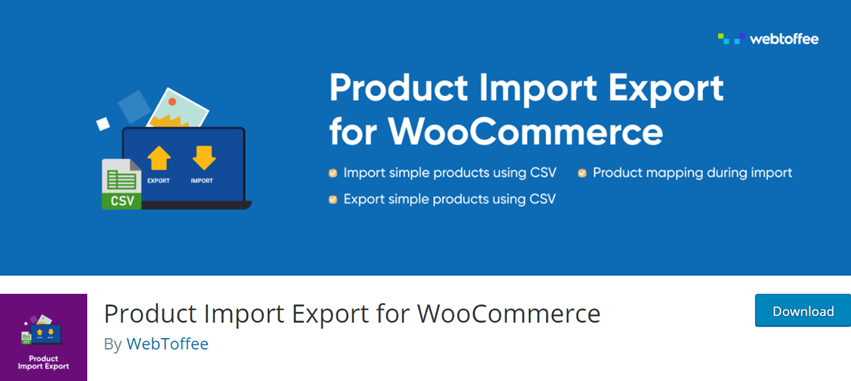 Product Import Export for WooCommerce