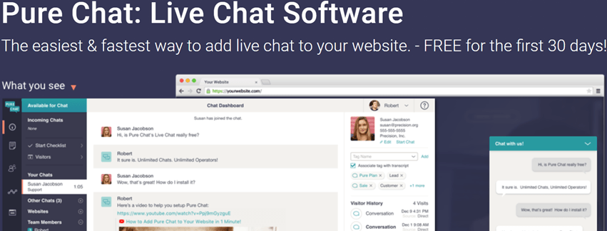 Pure Chat Live Chat Software
