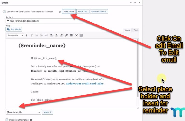 How To Send An Automated Email Reminder In Memberpress