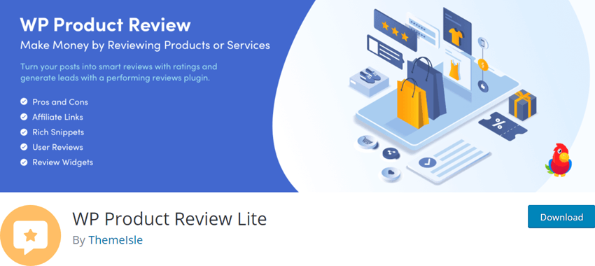 WP Product Review Lite