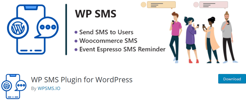 WP SMS Plugin for WordPress