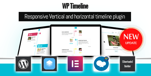 WP Timeline responsive vertical and horizontal timeline plugin