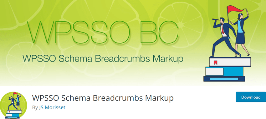 WPSSO Schema Breadcrumbs Markup