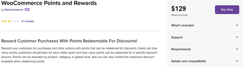 WooCommerce Points and Rewards