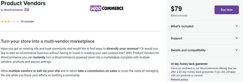 WooCommerce Product Vendors