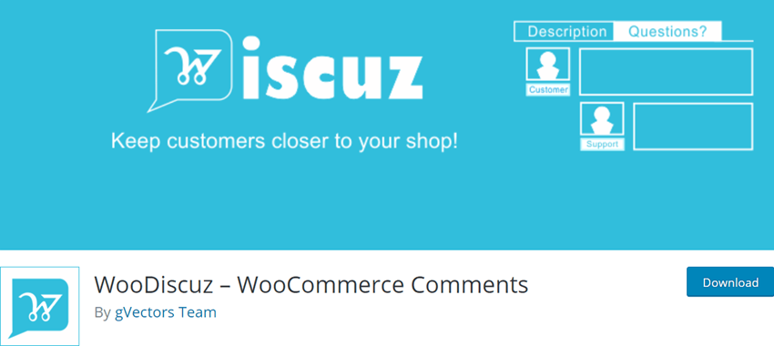 WooDiscuz – WooCommerce Comments