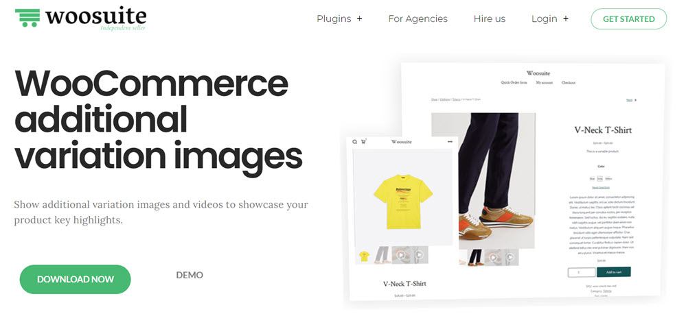 Woosuite WooCommerce additional variation images Screenshot