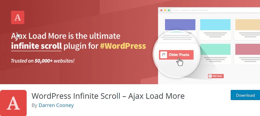 WordPress Infinite Scroll – Ajax Load More