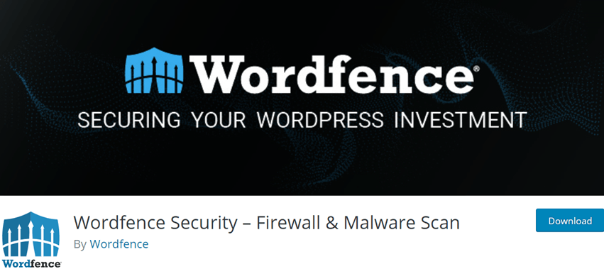 Wordfence Security – Firewall & Malware Scan