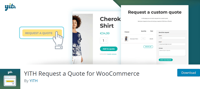 YITH Request a Quote for WooCommerce