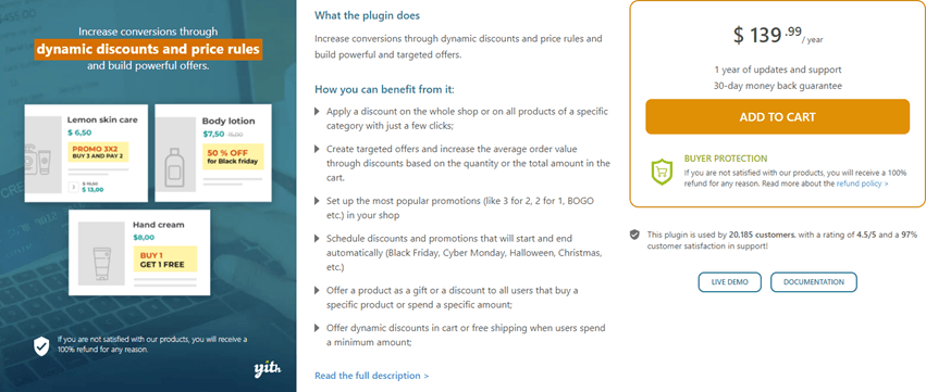 YITH WooCommerce Dynamic Pricing And Discounts