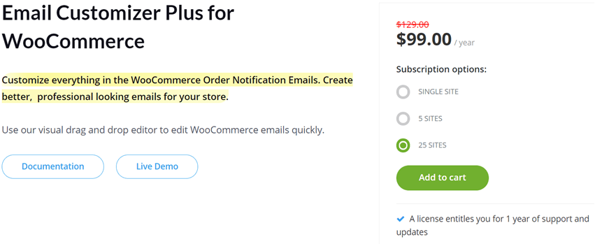 flycart Email Customizer Plus for WooCommerce