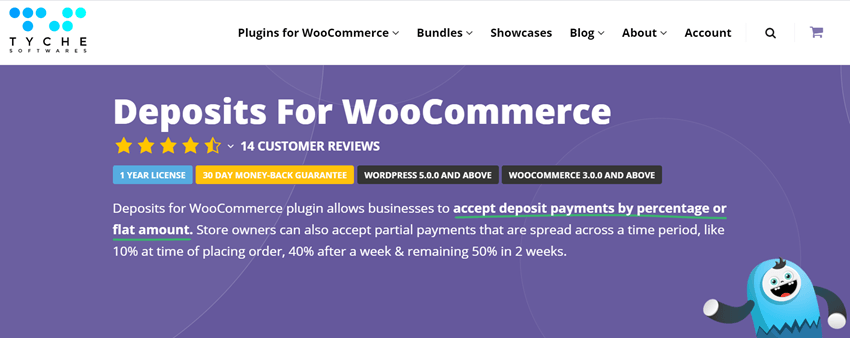 tychesoftwares Deposits For WooCommerce
