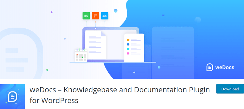 weDocs – Knowledgebase and Documentation Plugin for WordPress