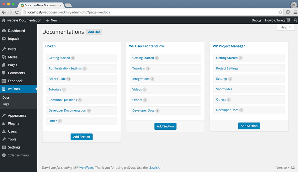 Add Documentation & Knowledge Base Plugin Setting