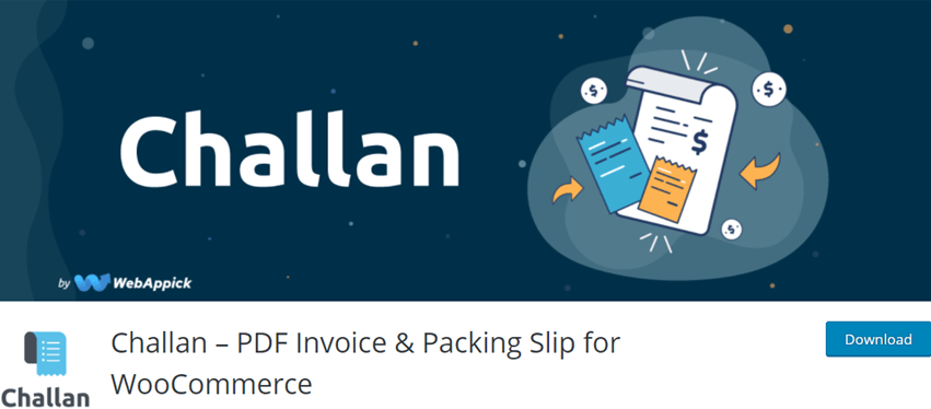 Challan – PDF Invoice & Packing Slip for WooCommerce