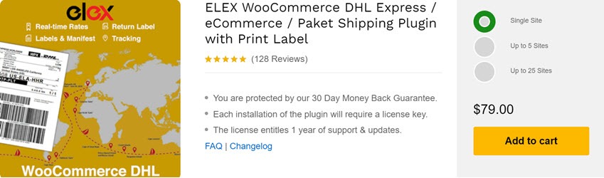 ELEX WooCommerce DHL Express eCommerce Paket Shipping Plugin with Print Label