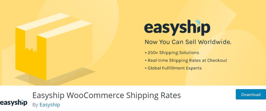 Easyship WooCommerce Shipping Rates