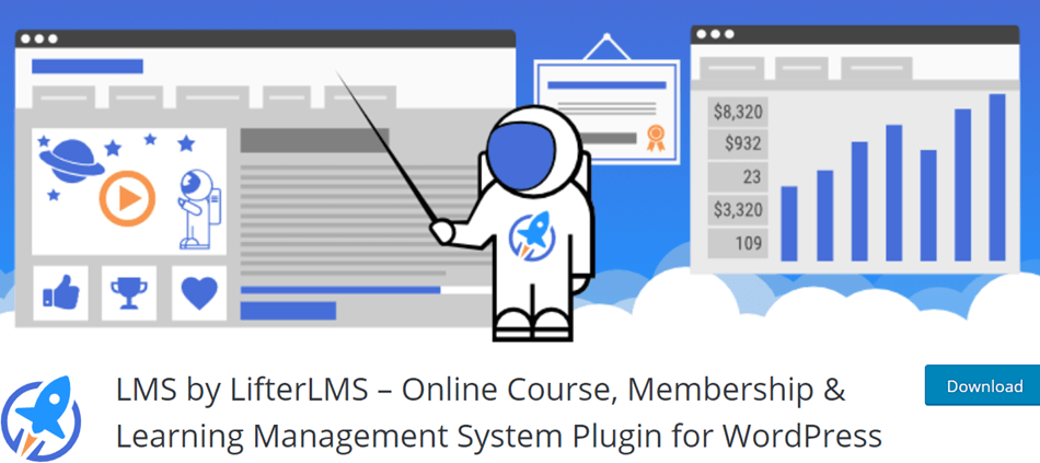 LMS by LifterLMS Online Course Membership & Learning Management System Plugin for WordPress