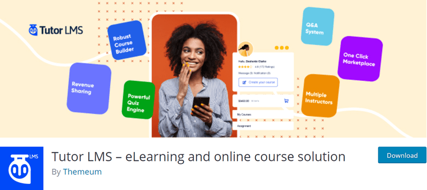 Tutor LMS eLearning and online course solution