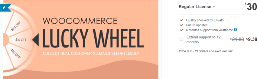 WooCommerce Lucky Wheel - Spin to win
