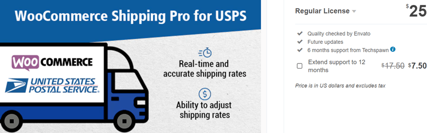 WooCommerce Shipping Pro for USPS (US Postal Service)