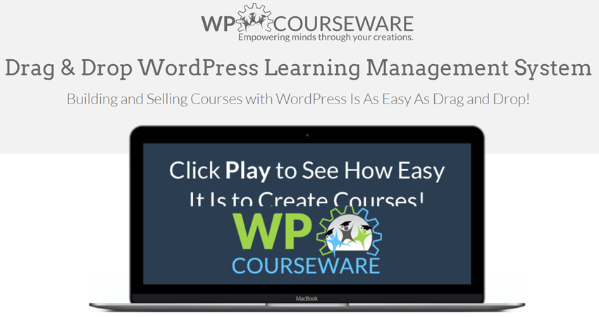 Wp Courseware Drag & Drop WordPress Learning Management System