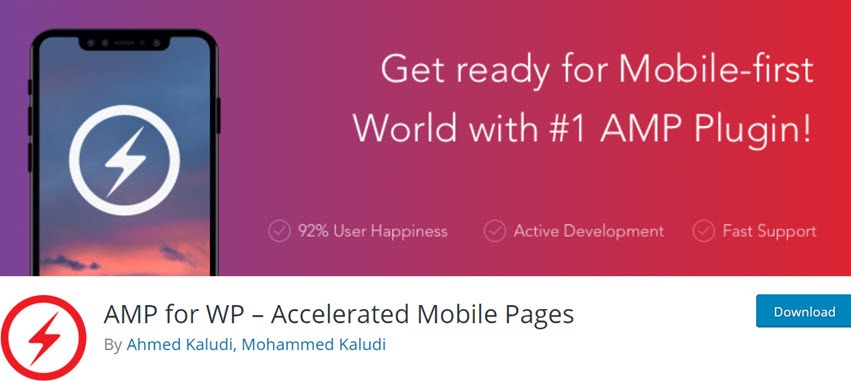 AMP for WP – Accelerated Mobile Pages