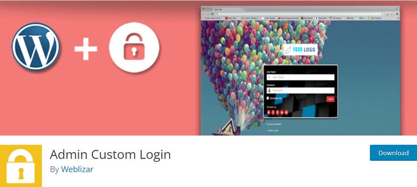 Admin Custom Login