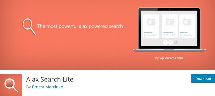 Ajax Search Lite