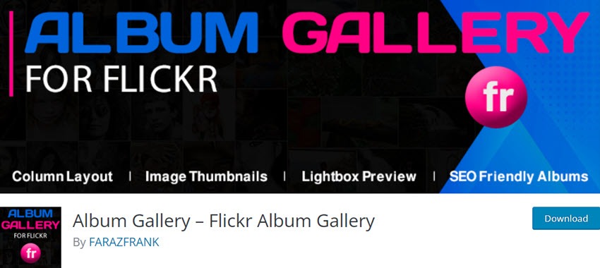 Album Gallery – Flickr Album Gallery