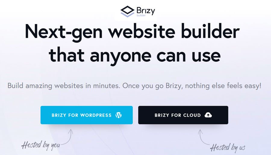 Brizy Next-gen website builder that anyone can use