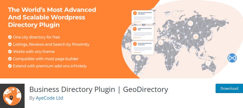 Business Directory Plugin GeoDirectory