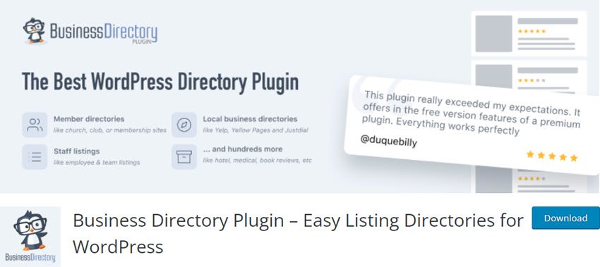 Business Directory Plugin – Easy Listing Directories for WordPress