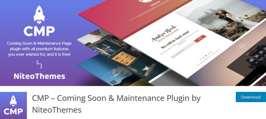 CMP – Coming Soon & Maintenance Plugin by NiteoThemes