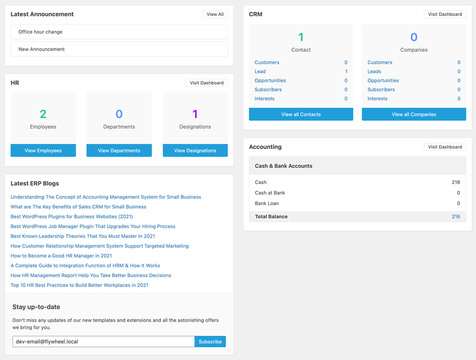 CRM Dashboard Overview - Your Overview Is Here