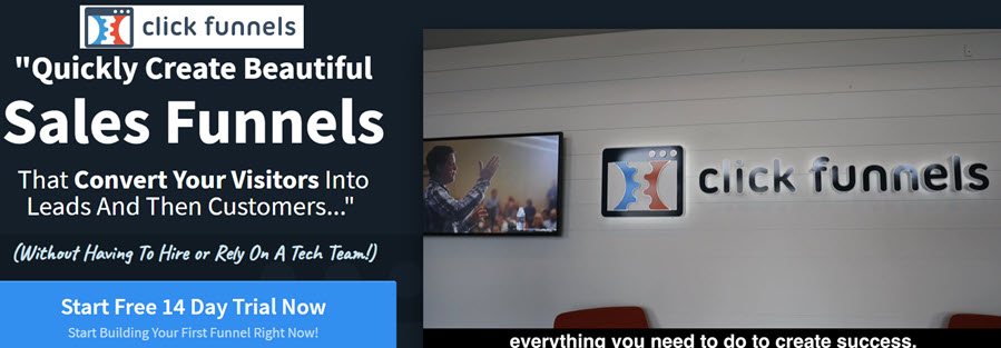 ClickFunnels Quickly Create Beautiful Sales Funnels