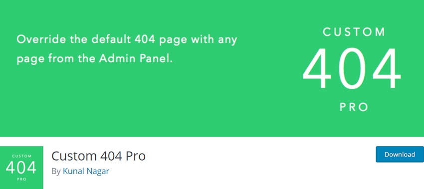 Custom 404 Pro