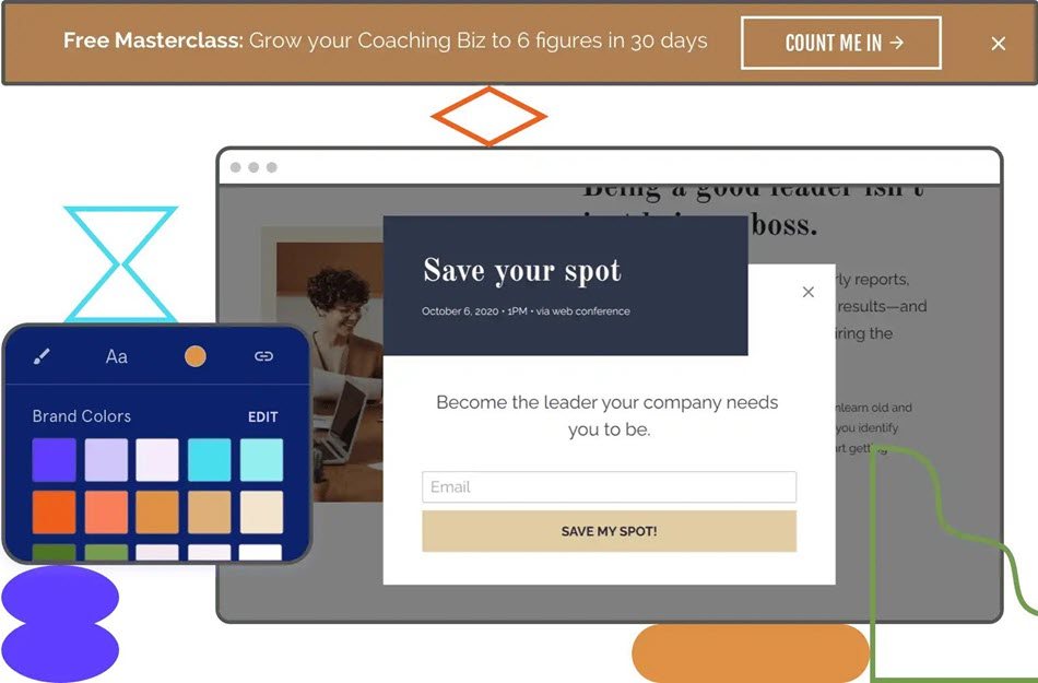 Design Your Popup Page For Lead Generation