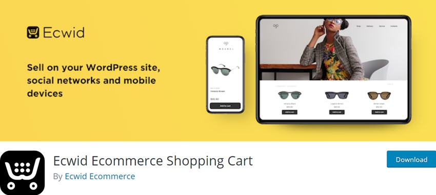 Ecwid Ecommerce Shopping Cart