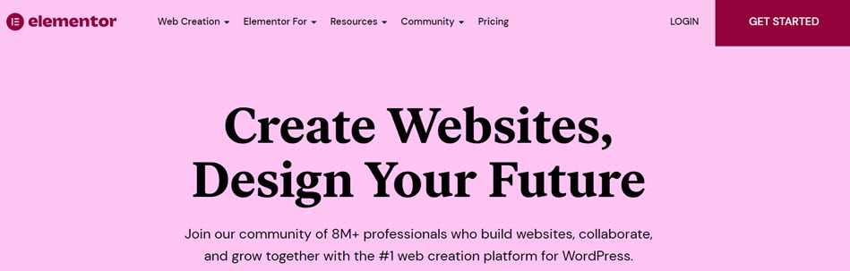 Elementor Create Websites Design Your Future