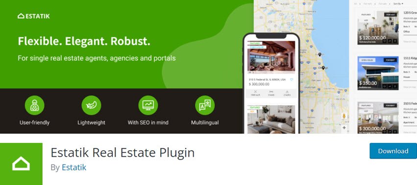 Estatik Real Estate Plugin