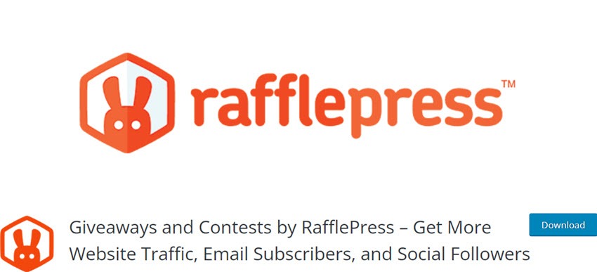 Giveaways and Contests by RafflePress – Get More Website Traffic, Email Subscribers, and Social Followers