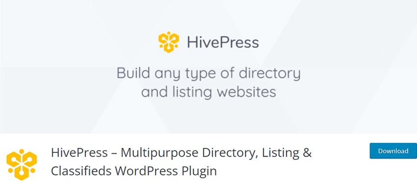 HivePress – Multipurpose Directory, Listing & Classifieds WordPress Plugin