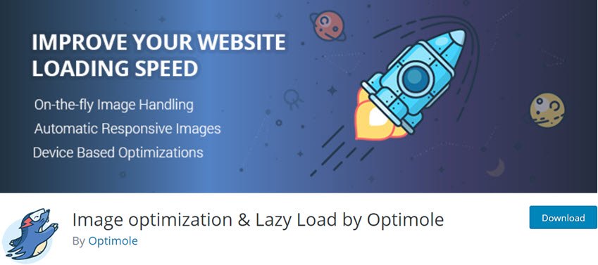 Image optimization & Lazy Load by Optimole